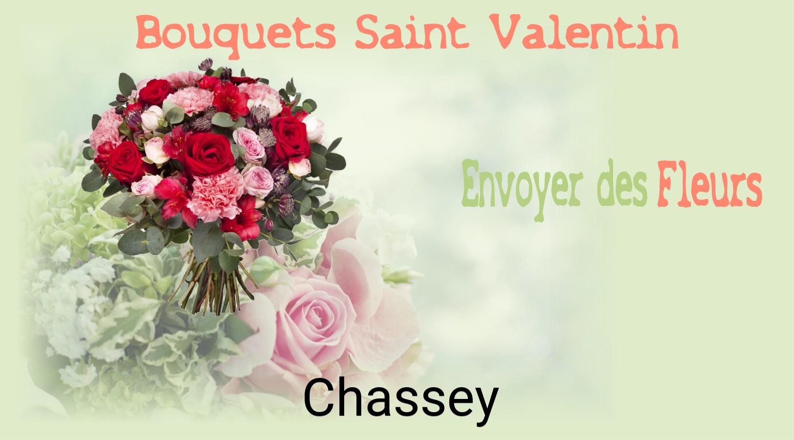 Roses de Saint-Valentin livrées à Chassey